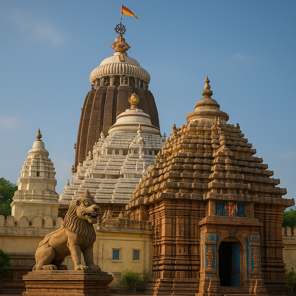 Jagannath Temple Puri Architecture - Ancient Kalinga Style Design